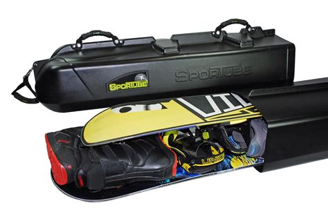 hard shell snowboard bag.